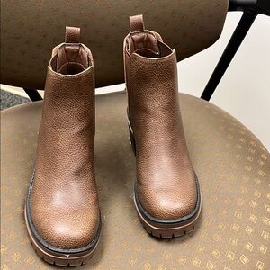 MIA Brown Ankle Boots